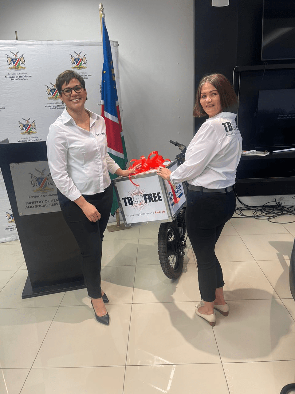 TB Free Foundation Namibia team